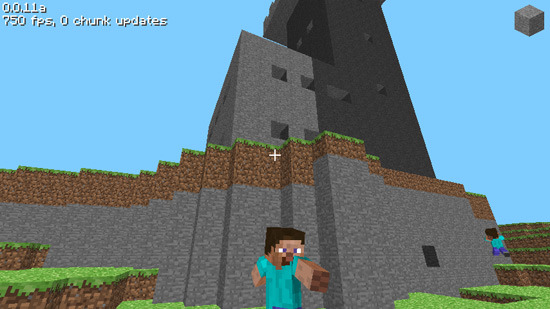 This was the first screenshot of Minecraft uploaded to the original  tigsource thread : r/Minecraft